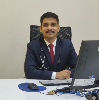 Dr. Saurabh Parjane, founder of Dermaplast